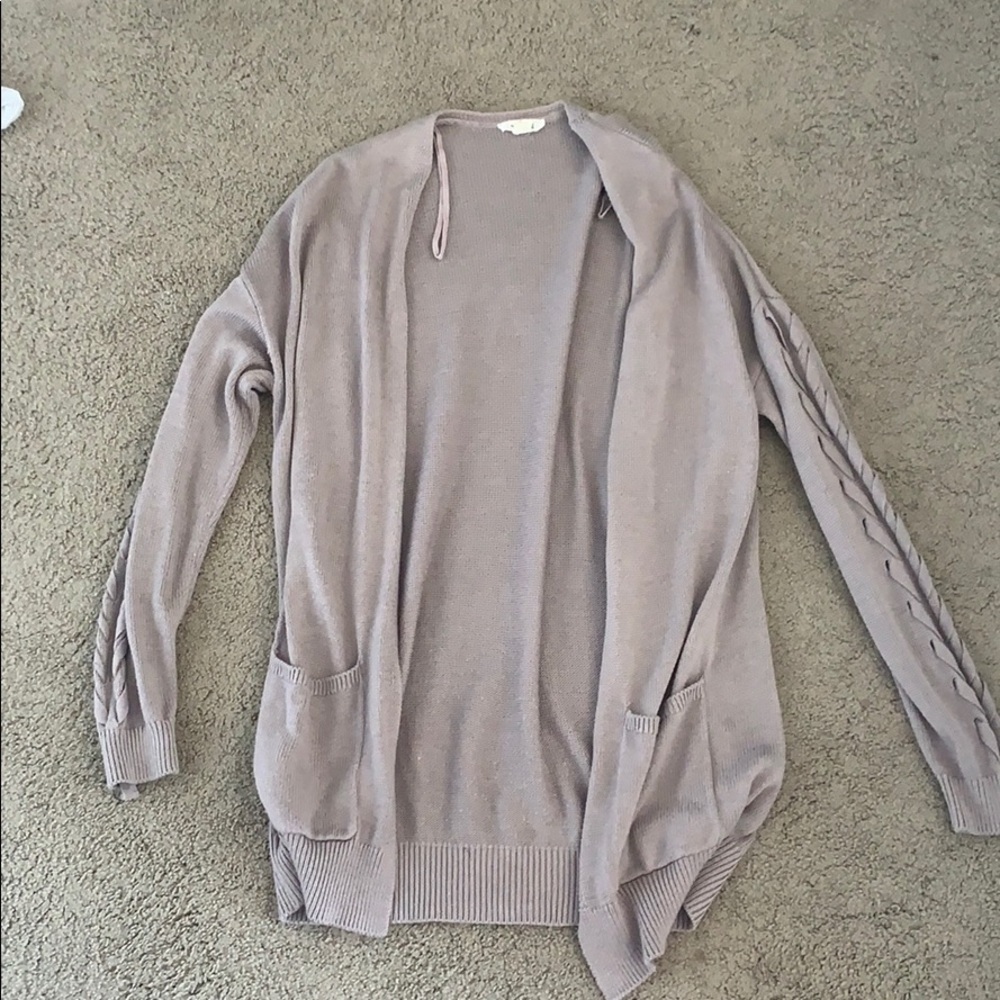 garage cardigan
